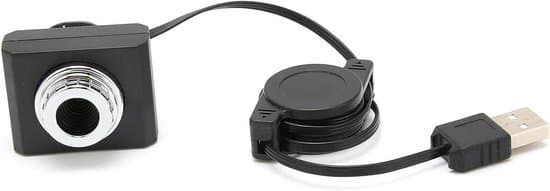 Mini USB Webcam - Computer Webcam - Videochat - Automatisk Hvidbalance - Kompakt - Sort