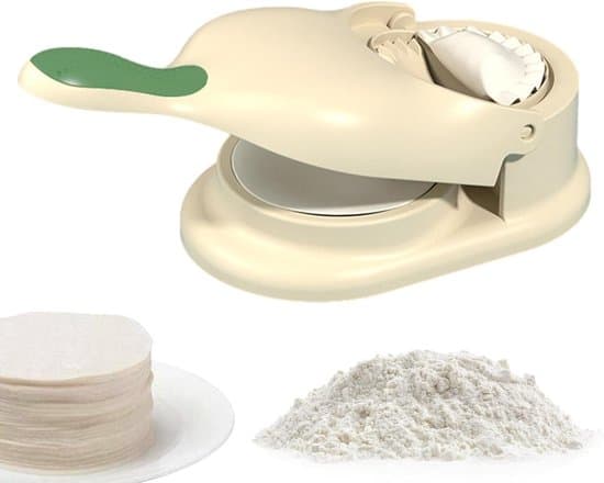 2-i-1 Dumpling Maker Press & Bakverksform, Manuell Degskalsverktyg