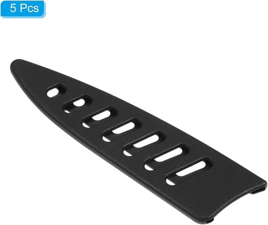 5-pack PP Säkerhetskantskydd Knivskyddshylsor för 3,5-tums grönsaksknivar