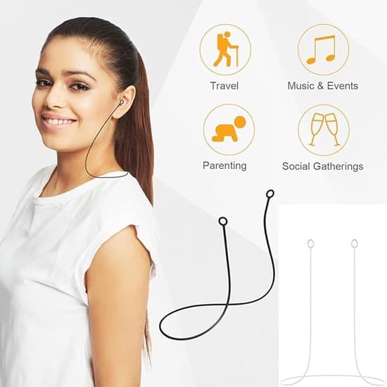 70 cm magnetisk Bluetooth-hörlurar Anti-förlust snodd