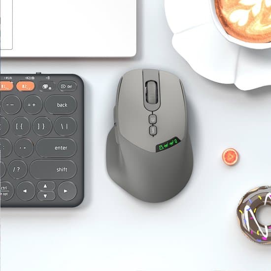 Langaton hiiri - Bluetooth & 2.4G - Ergonominen - Valkoinen