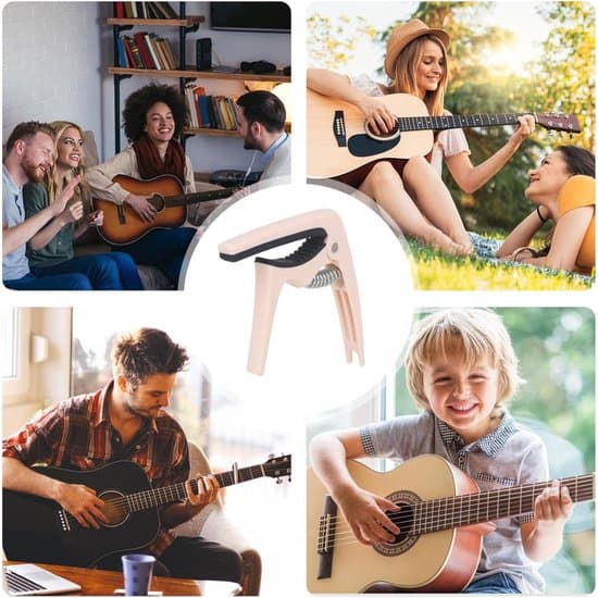 Elektrisk och akustisk gitarr-capo, solid bärbar gitarrklämma Mini Capo för akustiska gitarrer och mandoliner