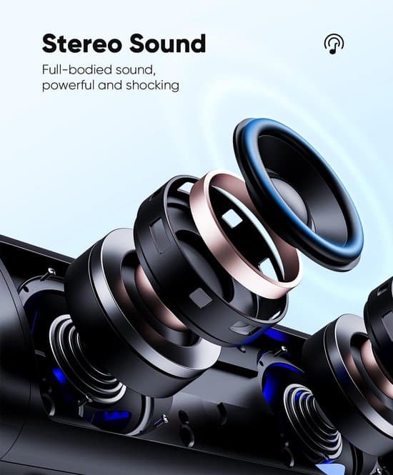 Suorakulmainen Bluetooth-kaiutin - Musta - Bluetooth