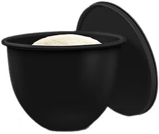 Silikonbunkfoder - Passar KitchenAid köksmaskiner - Svart