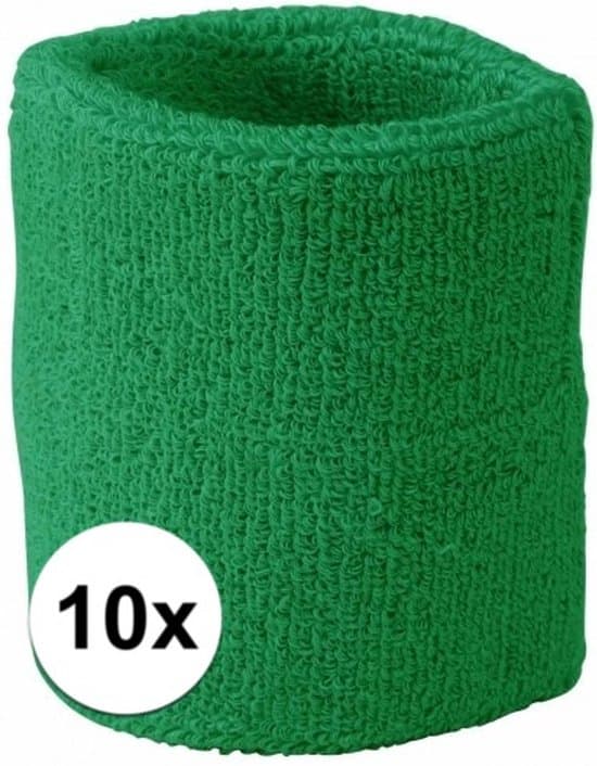 10 koboltblå svettband