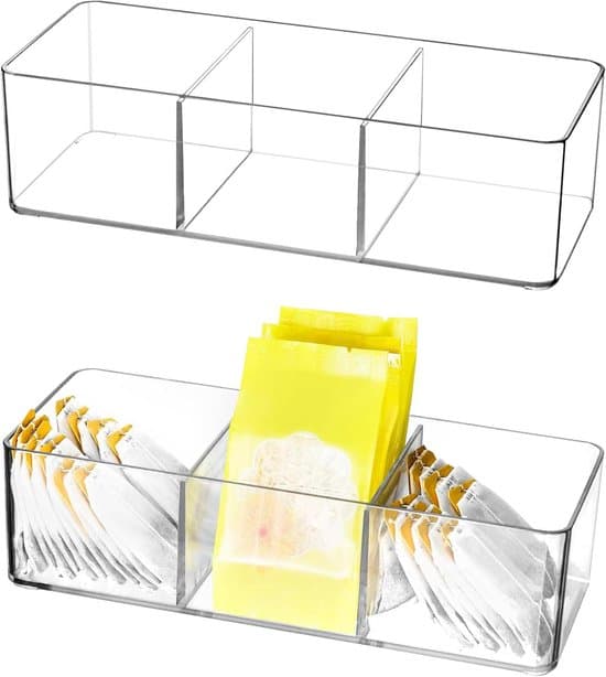 Akryl Teepose Organizer - Teepose Organizer - 2-pak