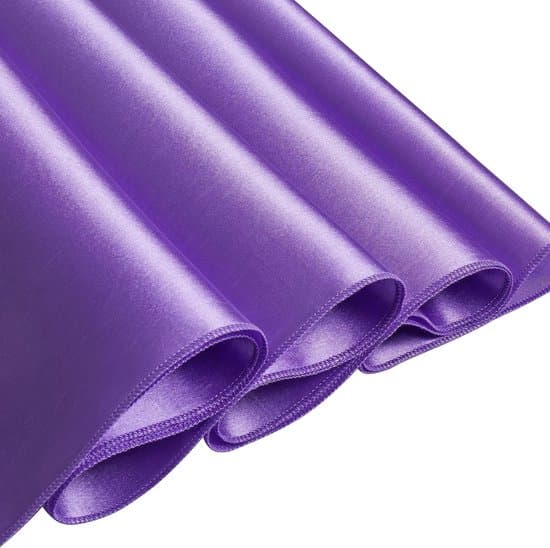 Lilla polyester rektangulær dug til bryllupper, banketter og hotelindretning, 152x213cm