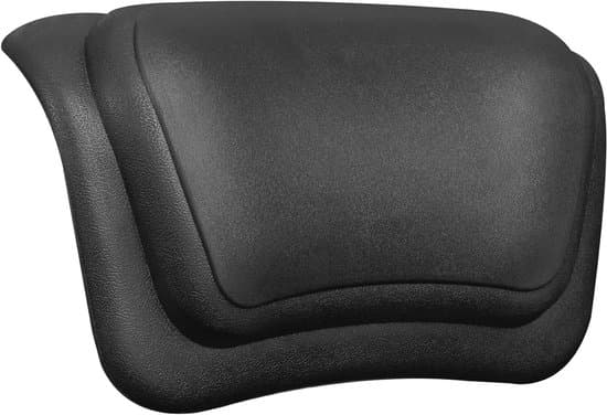 3D Ergonomisk Sugkopp Badnackkudde - Svart