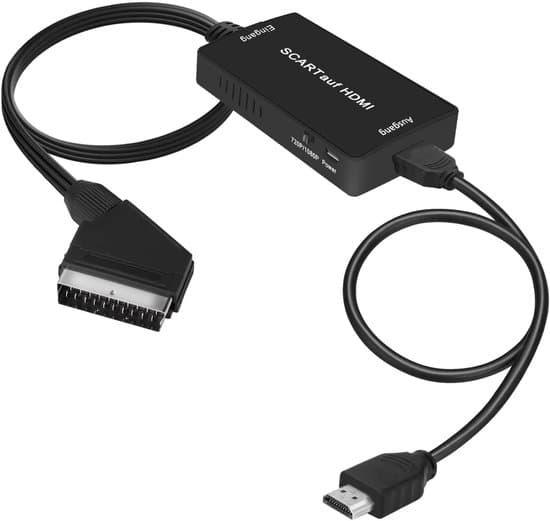 Professionel videokonverter SCART til HDMI