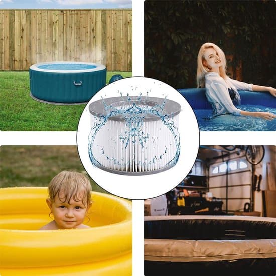 6-pak MSPA Oppustelige Jacuzzi Erstatningsfilterpatroner