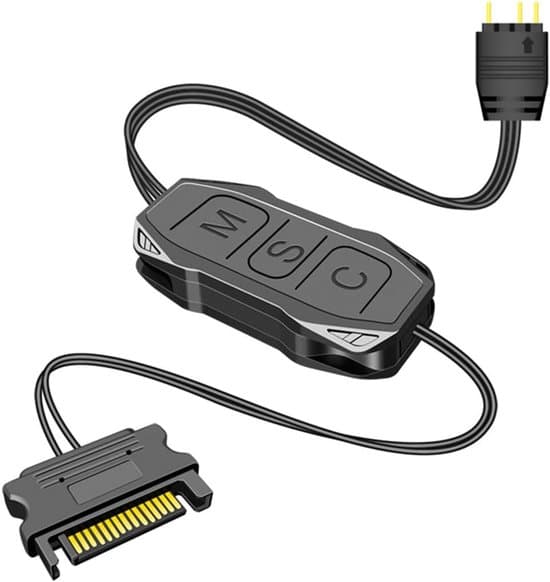 ARGB Controller - Belysningsmodul - Computeriseret Belysning - Flere Tilstande - 11,3 x 7,7 cm