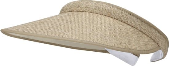Solhatt - Solkeps - Solhatt - Unisex - Tykfoder - En storlek passar alla - Brun