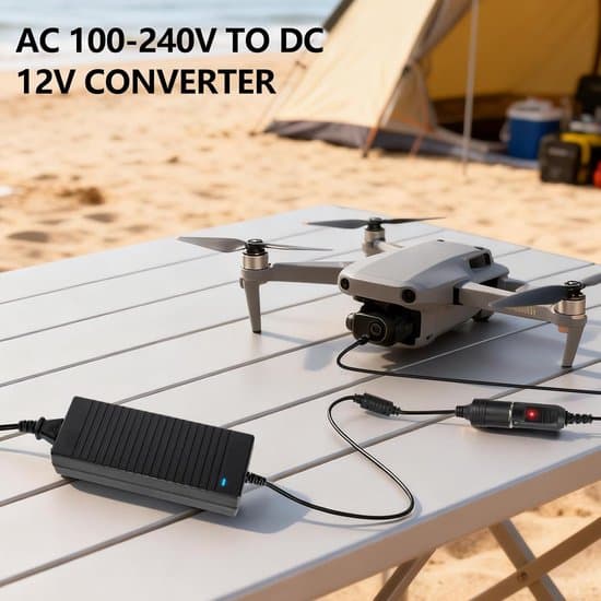 Bilstrømadapter - Konvertertransformator - Køledækpumpe - 120W 10A - 240V til 12V