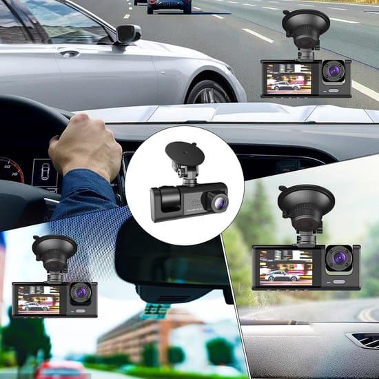 Dashcam - Bilkamera, Dashcam | Trådløs, robust bil-dashcam med display, bærbare dashcams