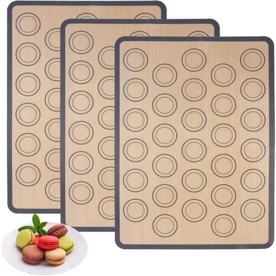 Macaronbakmatta - Non-stick-beläggning - 42 x 29,5 cm