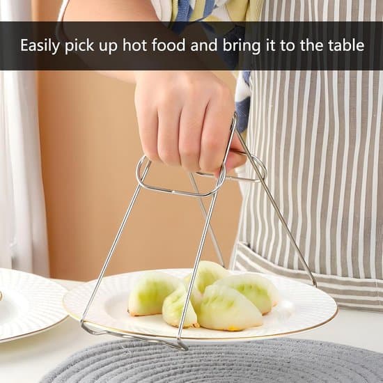 Rustfri Stål Tænger til Airfryer - Fleksible og Holdbare - Sæt med 2