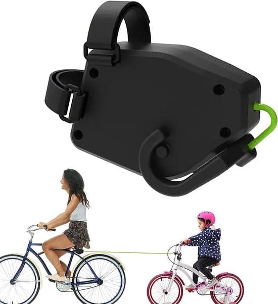 Barnkoppel, infällbart och elastiskt, kompatibelt med cyklar.