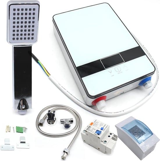 Elektrisk Genomströmningsberedare 6500W - Digital Temperaturdisplay