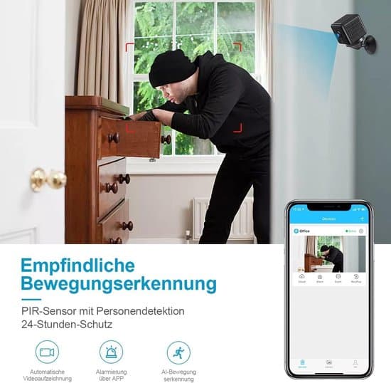 Timé - Spionkamera - Dold kamera - Spionkamera