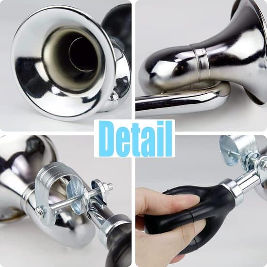 Retroringklockor - 2-pack (svart/silver) - Universal metall - Styrfäste - Retrodesign