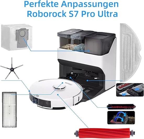 Tilbehørssæt til Roborock S7 Pro Ultra / S7 MaxV Ultra