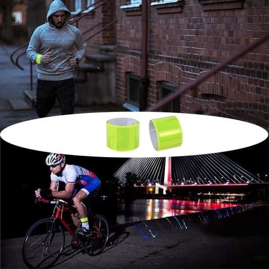 Reflekterande snäppfästen - Fluorescerande armband - 20-pack