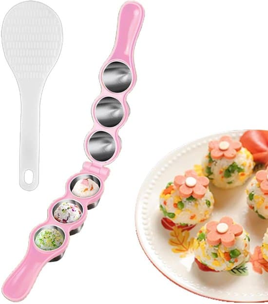 Sushi-boldform - Risform - Lav sushi derhjemme - Holdbart rustfrit stålmateriale