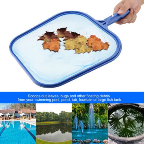 Poolskimmer, bärbar korgtyp dammskummare, fontänbadkar
