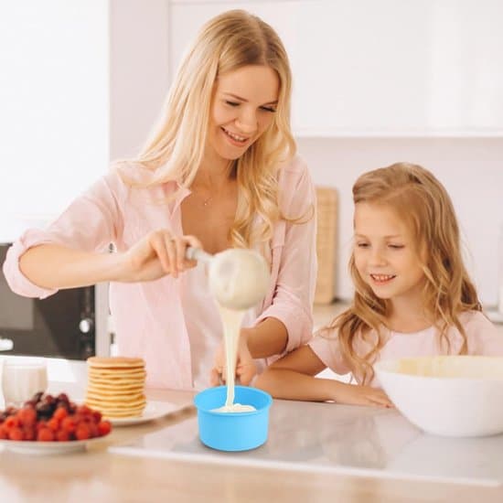 Mini silikonekageforme - 4 stk. 10 cm til kager og desserter