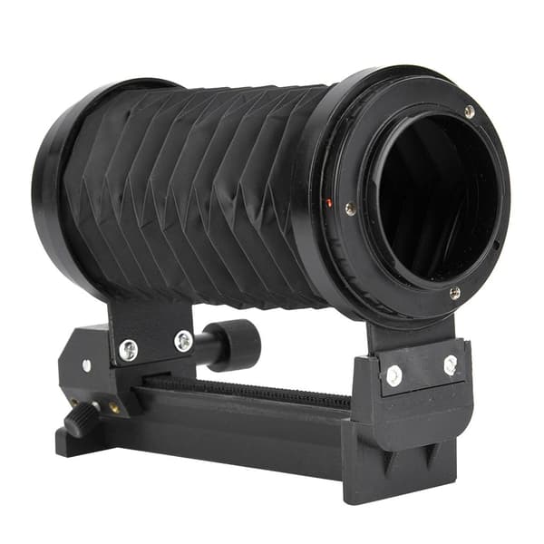 Forlænget stativadapter til Sony NEX makro-bælgkamera