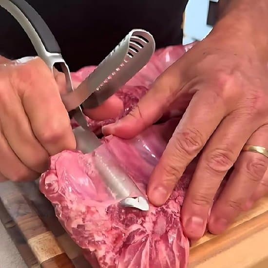 2-pak BBQ Ribmembranfjerner Værktøj