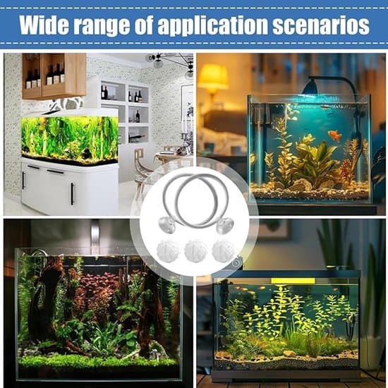 Akvariefoderringar - 5-delat set - Flytande akvariefoderringar - Bettafiskträningsringar - Akvarium - Foderautomater - Akvarietillbehör