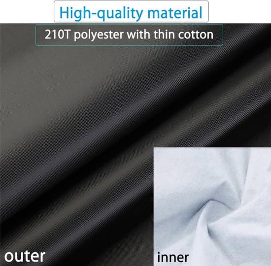 Halv bilovertræk - beskyttelse til udendørs og indendørs brug - universal - 210T polyester