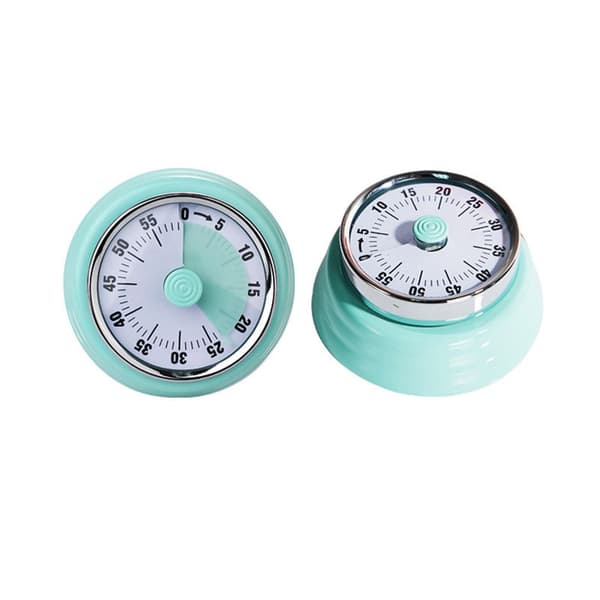 Køkken suppe timer påmindelse, køkken mekanisk timer, bage påmindelse, studerende tidsstyring, 1 stk