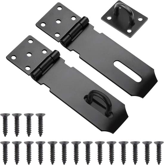 Plus - Säkerhetslås 10 cm - 2 set - Rostfritt stål