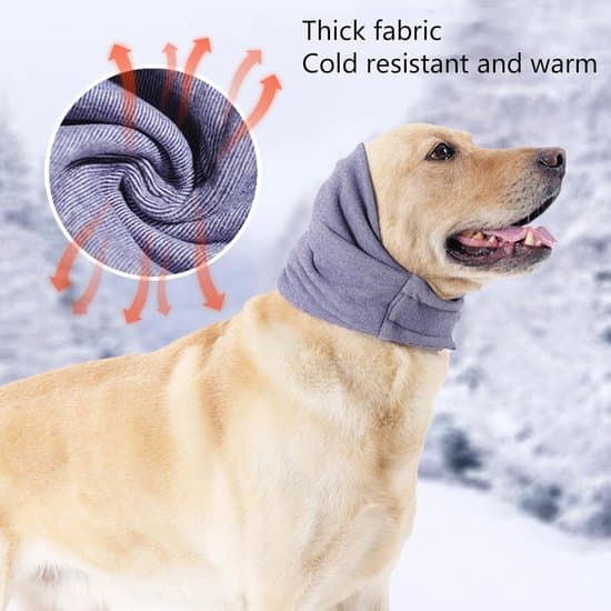 Hundeørebeskyttere - Størrelse S - Grå