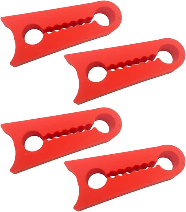 Bildörrsstötdämpare - skyddsdynor i silikon | 4-pack