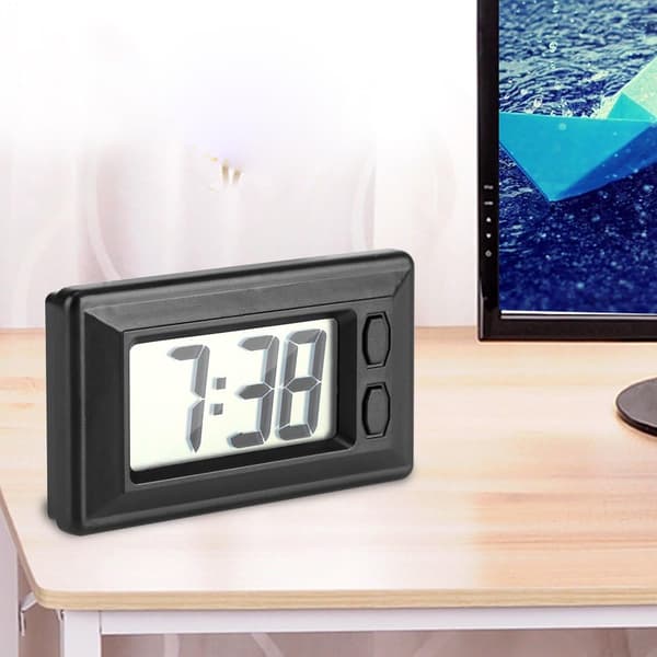 Mini digitalur - Ultratyndt digitalur - Sort