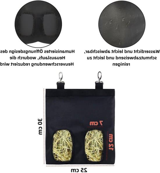 Foderstation för kaniner och chinchillor - Hönät, matpåse, smådjursdispenser (svart)