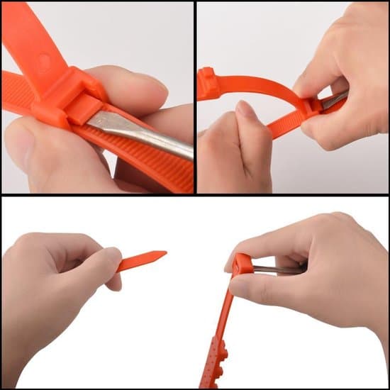 Snekæder til biler - Anti-slip stropper - Sikker vinterkørsel - Universal pasform - 10 stk. - Orange