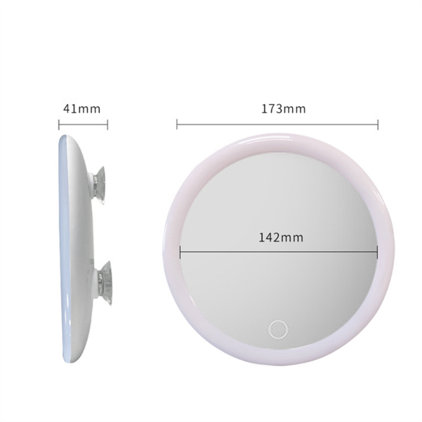 10x forstørrelsesglas med et lille LED-lys