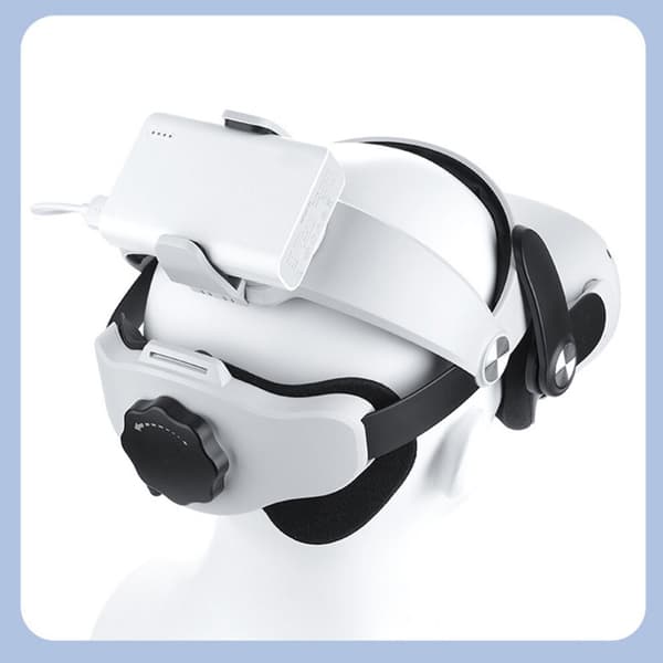 Justerbart VR-hovedbånd til VR M2 F2, kompatibelt med Quest 2, tilbehør, ansigtsholder, polstring, VR-headsetstativ