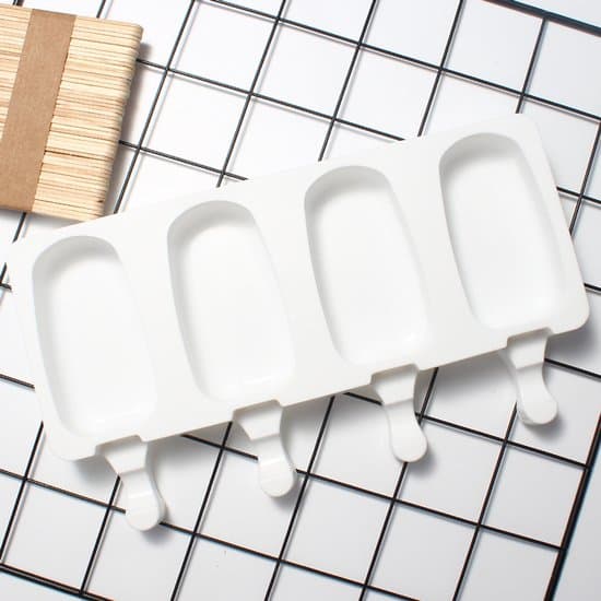 Todelt silikone ispindeform sæt 100 pinde 25,5*14,5*2,6 cm