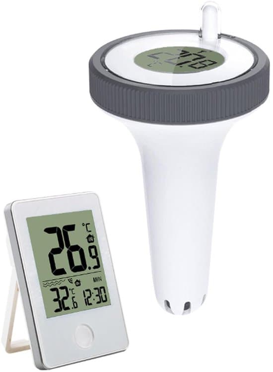 Trådlös poolvattentermometer med digital display för spa, jacuzzi och bad