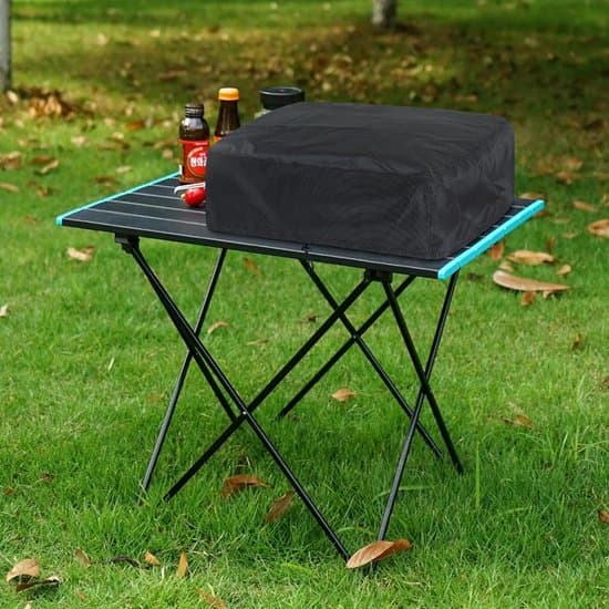 Universal Teppanyaki Grillovertræk - Vandtæt - 60x50x25cm - Sort