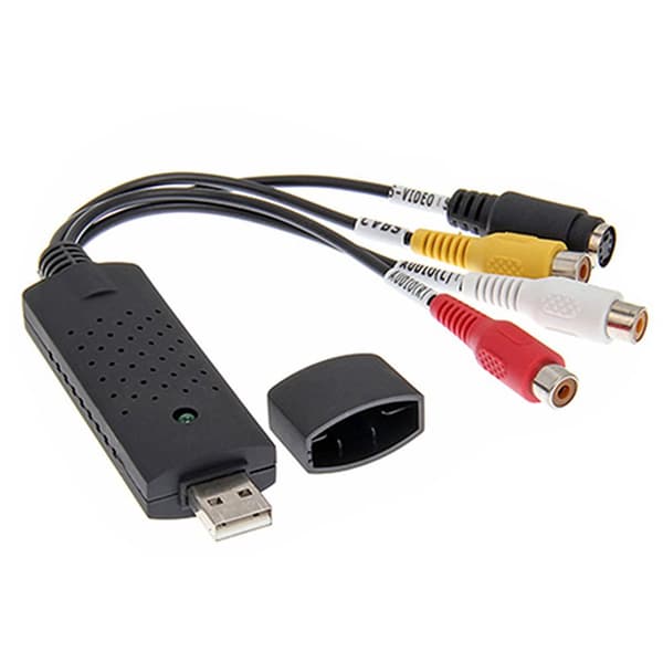 USB 2.0 VHS til DVD Video/Audio Konverter - Computer Optagelseskort Adapter