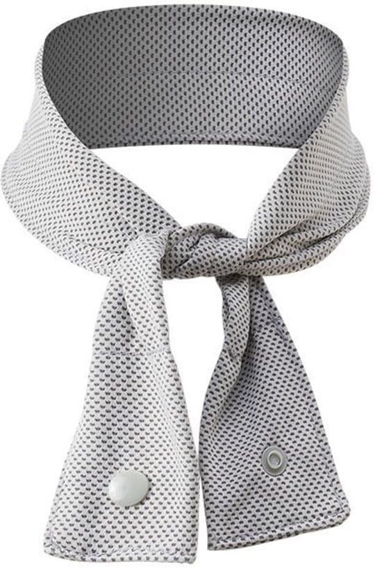 Kølende sommerhalstørklæde, håndklæde og pandebånd, polyester, 66x1 cm, blå