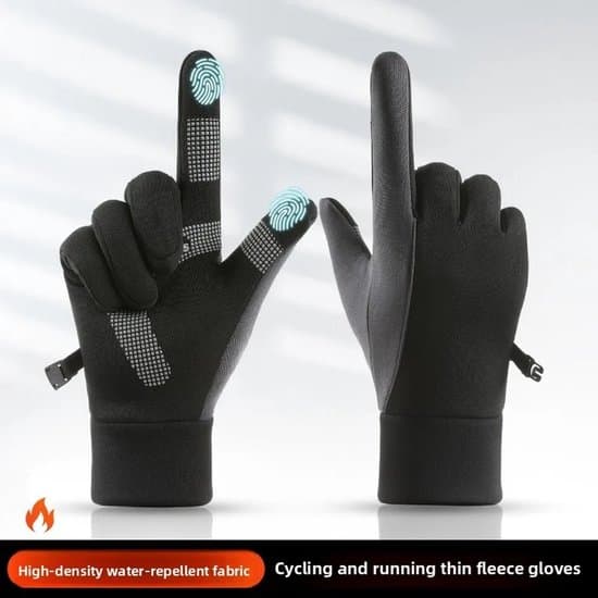 Unisex - Vintervarme - Touchscreen-understøttelse - Udendørs cykelhandsker