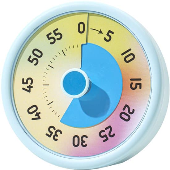 Timer - Tyst tidshantering (blå - 11*5*11)