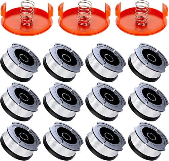 12 spoler tråd – Egnet til Black & Decker A6481 A6485, 1,65 mm